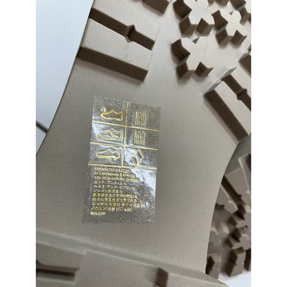 H&M Faux Suede Lace Up Women’s Combat Style Boots Size 9.5 - Picture 9 of 15